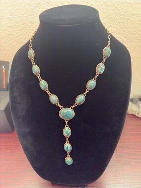 Genuine Hubei Lariat Copper Necklace
